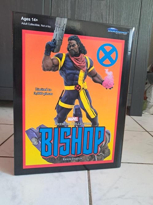 Marvel resin statue bishop - diamond select toys ** nieuw!, Verzamelen, Film en Tv, Nieuw, Beeldje, Replica of Model, Ophalen of Verzenden