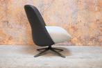 Als NIEUW! fraaie leren Leolux Hilco design draaifauteuil, Leolux, Leolux, Design, 75 tot 100 cm