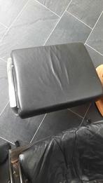 Leren stoel met voetenbank, Ophalen, Gebruikt, Eenpersoons, Minder dan 150 cm