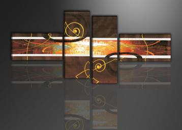 Nieuw * 4 Luik van Canvas * Art Style 80x195cm beschikbaar voor biedingen