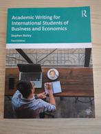 Academic Writing for Business & Economics, Ophalen of Verzenden, Zo goed als nieuw, HBO, Stephen Bailey