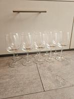 Wijnglazen, sappen en heldere glazen - 10 stuks, Glas of Glazen, Ophalen of Verzenden, Effen, Glas