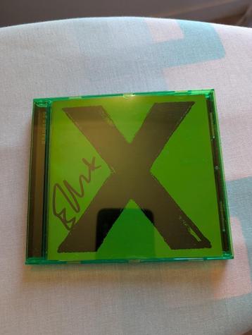 Gesigneerde CD Ed Sheeran 'X' beschikbaar voor biedingen