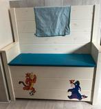 Klepbank, opberg speelgoed bankje tijgertje en iejoor, Ophalen, Zo goed als nieuw, Overige typen