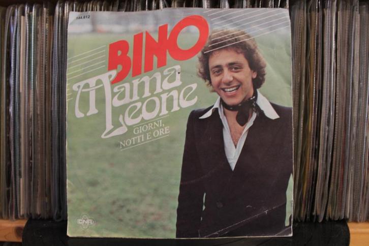 7" Single Bino - Mama Leone / Giorni, Notti E Ore, Cd's en Dvd's, Vinyl Singles, Gebruikt, Single, Pop, 7 inch, Ophalen of Verzenden