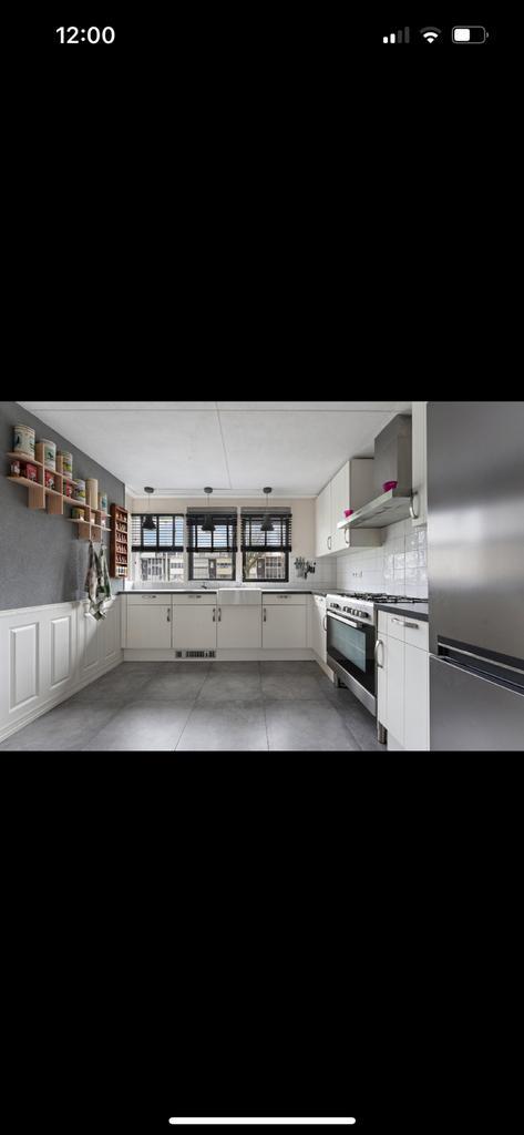 Nette witte keuken, Huis en Inrichting, Keuken | Complete keukens, Gebruikt, Hoekkeuken, Wit, Ophalen