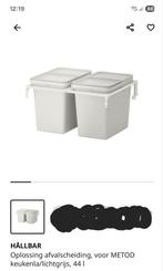 Hällbar ikea afval systeem, Huis en Inrichting, Ophalen, Zo goed als nieuw, Kunststof, Minder dan 50 cm