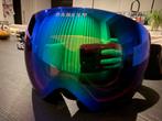 Oakley flight deck argon iridium skibril zgan, Overige merken, Overige typen, Ophalen of Verzenden, Zo goed als nieuw