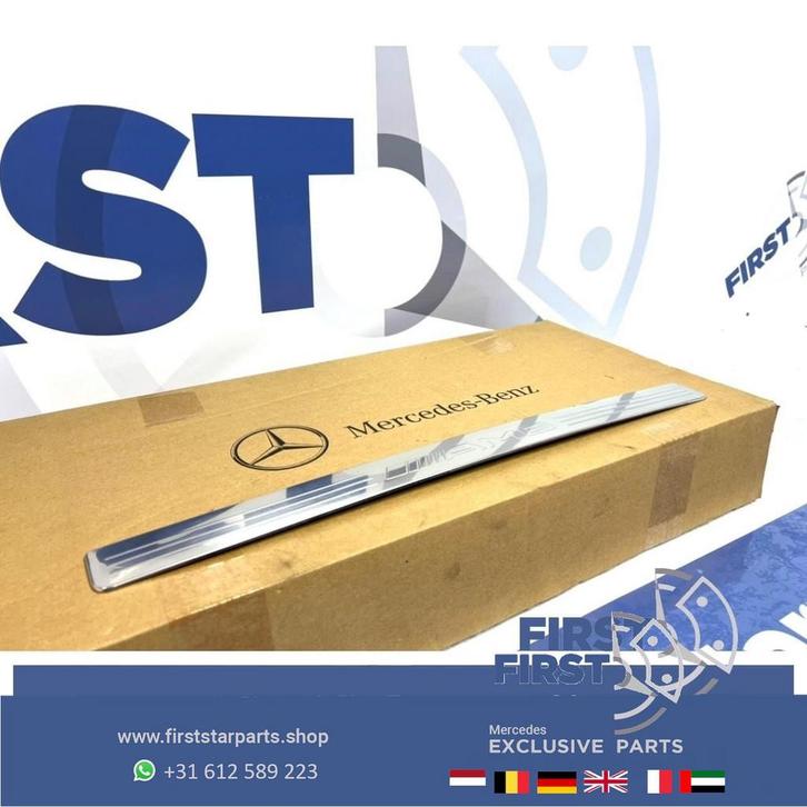 MERCEDES ORIGINELE AMG INSTAPLIJST DORPEL LIJST A B C E GLK, Auto-onderdelen, Carrosserie en Plaatwerk, Mercedes-Benz, Links, Gebruikt