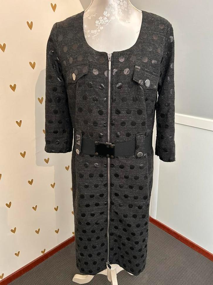 Stoere winterjurk /Airfield /maat 40/, Kleding | Dames, Jurken, Zo goed als nieuw, Maat 38/40 (M), Zwart, Boven de knie, Ophalen of Verzenden