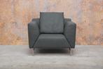 ZGANieuw grijsgroene stoffen Rolf Benz Linea design fauteuil, Rolf benz, Rolf benz, Design, 75 tot 100 cm