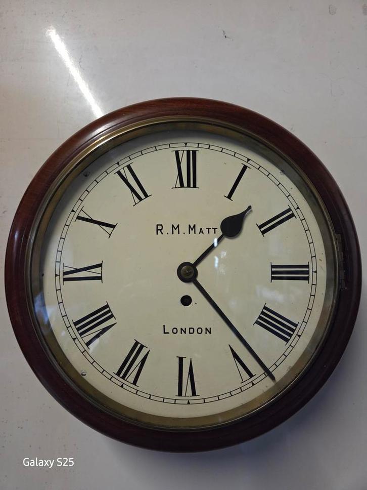 Engelse pubklok, Antiek en Kunst, Antiek | Klokken, Ophalen of Verzenden