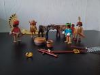 Playmobil vintage indianen met longhorns, Complete set, Ophalen of Verzenden, Zo goed als nieuw