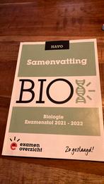 ExamenOverzicht - Samenvatting Examenstof Biologie HAVO, Nederlands, Ophalen of Verzenden, Zo goed als nieuw, ExamenOverzicht