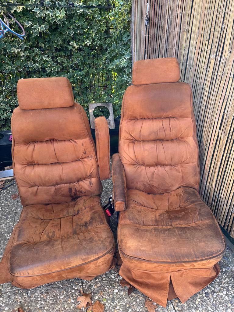 Vintage Autostoelen - Set van 2, Ophalen, Gebruikt, Universele onderdelen