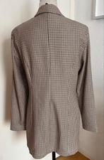 Woman & Co geruit colbert maat 44[dmv], Kleding | Dames, Bruin, Maat 42/44 (L), Ophalen of Verzenden, Zo goed als nieuw