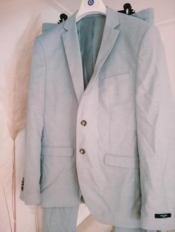 Jack & Jones Lichtblauw Heren Pak - Maat 54 beschikbaar voor biedingen