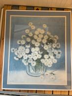 Print Jahl 1984 Bloemen in vaas, 50x60 cm, Ophalen of Verzenden