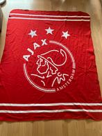 Te koop: Ajax spullen - Klok, Koptelefoon en Fleecedeken, Ophalen, Zo goed als nieuw
