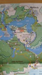 overzichtskaartje gebied Edersee, Boeken, Gelezen, Verzenden, 2000 tot heden, Landkaart