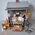 Poppenhuis meubeltjes en accessoires, woonkamer Kerst, Ophalen of Verzenden, Poppenhuis