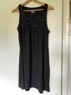ICHI zwart mouwloos jurkje met prachtige kralenhals mt L, Zwart, Maat 42/44 (L), Ophalen of Verzenden, Zo goed als nieuw