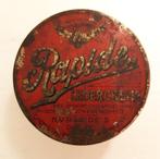 Antieke brocante blik Rapide Ledercrème Krommenie, Verzenden
