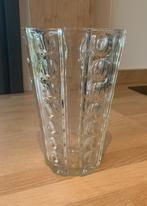 Vintage glazen vaas – jaren 60/70 stijl, Ophalen of Verzenden