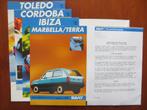 Seat persmap (aug. 1995) Toledo Cordoba Ibiza Marbella Terra, Nieuw, Overige merken, Ophalen of Verzenden