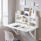 Wandbureau met opklapbaar werkblad, Huis en Inrichting, Bureaus, Ophalen, Gebruikt, Bureau