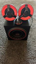 Philips SPA7380 - Speaker system for PC 2.1channel 60 Watt, Computers en Software, Pc speakers, Ophalen of Verzenden, Zo goed als nieuw
