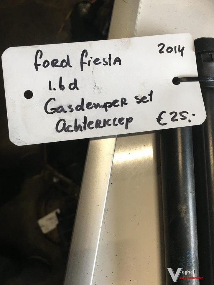 Ford Fiesta 2014 Gasdemper set achterklep, Auto-onderdelen, Carrosserie en Plaatwerk, Gebruikt, Ophalen of Verzenden