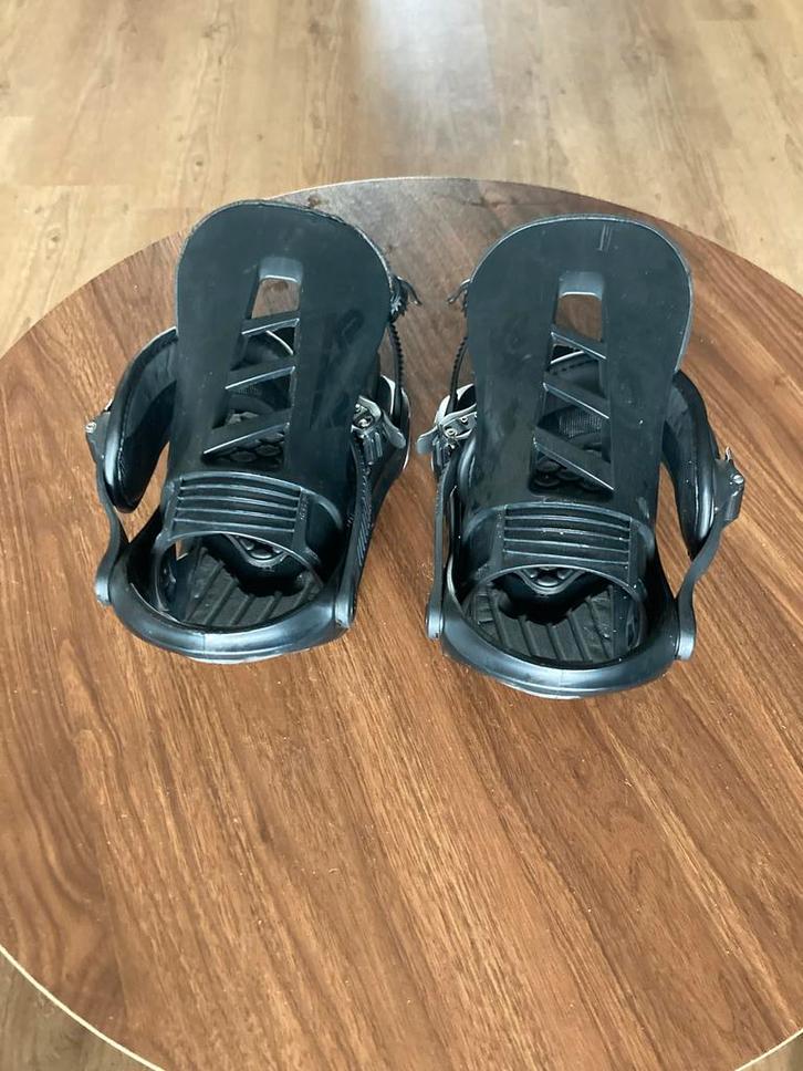 K2 Sonic Snowboardbindingen - Medium - zwart, Sport en Fitness, Snowboarden, Gebruikt, Bindingen, Ophalen of Verzenden