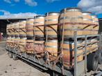 Massief eiken regentonnen 228 ltr tot 500 ltr wijnvaten., 150 liter of meer, Ophalen, Nieuw, Hout