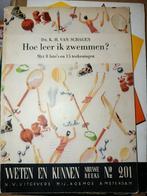 Hoe leer ik zwemmen? - Dr. K.H. van Schagen, Ophalen of Verzenden, Gelezen, Dr. K.H. van Schagen, Watersport en Hengelsport
