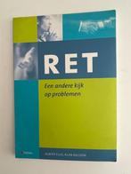 RET Een andere kijk op problemen. Albert Ellis R.E.T., Ophalen, Zo goed als nieuw, Albert Ellis