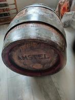 Antiek groot houten Amstel biervat, Ophalen