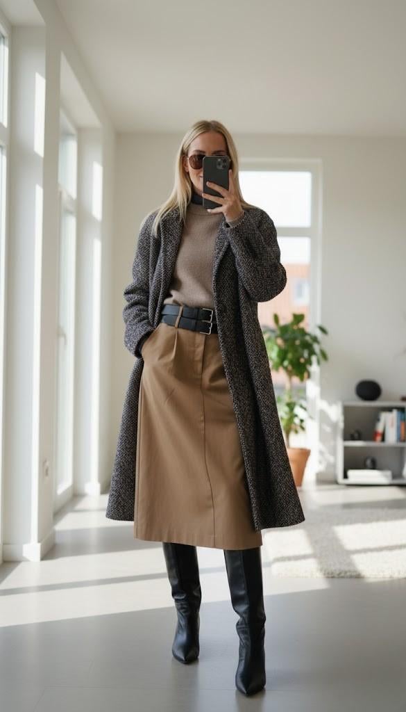 Prachtige Weekend MaxMara Wollen Jas | Visgraat | Maat 38, Kleding | Dames, Jassen | Winter, Maat 38/40 (M), Overige kleuren, Verzenden