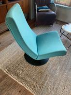 Originele vintage Artifort design draaifautuil, Ophalen, 75 tot 100 cm, Stof, 50 tot 75 cm