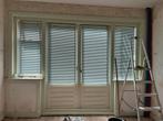 Retro Luxaflex met Groen/Blauw Patroon, Huis en Inrichting, Blauw, 100 tot 150 cm, Zo goed als nieuw, 50 tot 100 cm