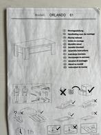 IMV Steinheim Salontafel Wit Natuurhout, Ophalen, 100 tot 150 cm, Nieuw, 50 tot 100 cm