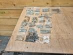 Partij kleine moertjes en ringen, Ophalen