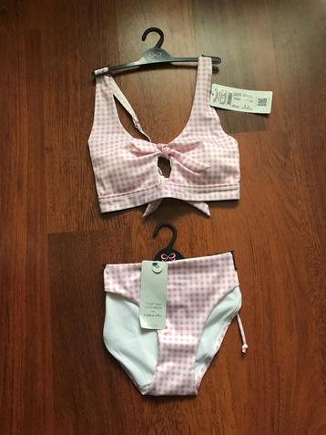 Nieuw - Vichy ruit roze bikini Hunkemoller - maat M