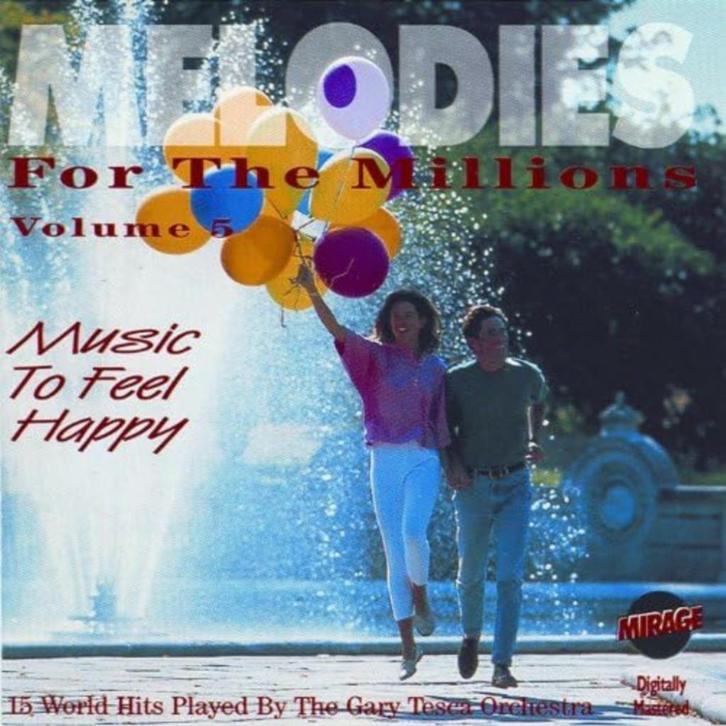 The Gary Tesca Orchestra – Melodies For The Millions, Volume, Cd's en Dvd's, Cd's | Instrumentaal, Zo goed als nieuw, Verzenden