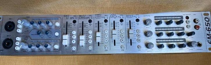 Mengpaneel Entertainment mixer, Muziek en Instrumenten, Mengpanelen, Gebruikt, 5 tot 10 kanalen, Microfooningang, Ophalen of Verzenden