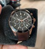 Royal coster heren horloge stainless steel nieuw in doosje, Overige merken, Leer, Staal, Nieuw