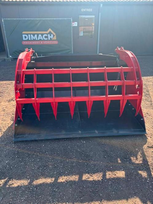 Hekamp Pelikaanbak met grijper 200 cm Bobcat opname nieuw, Zakelijke goederen, Machines en Bouw | Onderdelen