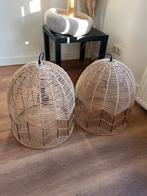 Plafond Hanglampen Set, Ophalen, Gebruikt, Hout, 50 tot 75 cm