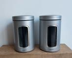 Brabantia voorraadbussen, Verzenden, Gebruikt, Rvs, Pot, Bus of Blik