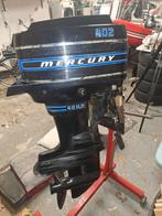 Mercury 402, 40 PK.. kortstaart. Zodiac futura mk2, Watersport en Boten, Bootonderdelen, Ophalen, Gebruikt, Motor en Techniek
